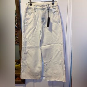 Habitual Cream Flare & Wide Leg Jeans